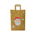 Festive Kraft Paper Gift Bags - Set of 14