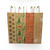 Festive Kraft Paper Gift Bags - Set of 14
