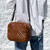 Commuter Crossbody Bag - Brown - NEW