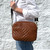 Commuter Crossbody Bag - Brown - NEW
