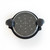 Top view of meat shredder base highlighting shredding teeth pattern and non-slip rim