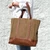 Waxed Canvas Huck Tote - Khaki