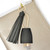 Tassel Charging Key Chain - Dark Gray - Stamped