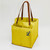 Lemon Canvas Market Tote- Embroidered