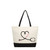 Stethoscope Heart Color Block Tote