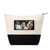 Framed Photo Color Block Zip Pouch