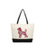 Goldendoodle Love Color Block Tote
