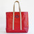 Stono Large Essentials Tote- Cherry Red-Monogrammed