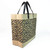 Cheetah Provisions Burlap Tote -Embroidered