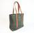 Waxed Canvas Huck Tote - Smoky Evergreen - NEW