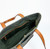 Waxed Canvas Huck Tote - Smoky Evergreen - NEW