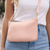 Laurel Woven Crossbody - Blush - NEW