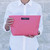 Zippy Pouch - Hot Pinkie - Monogrammed