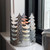 Silver Trees Laser-Cut Candle Holder