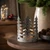 Silver Trees Laser-Cut Candle Holder