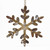 Wooden Snowflake Decor - NEW
