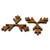 Acacia Snowflake Trivet - NEW
