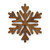 Acacia Snowflake Trivet - NEW