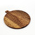 Cheetah Engraved Round Serving Board - NEW