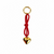 Leopard Case & Heart Combo Bag Charm - NEW