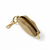 Metallic Lips Case Bag Charm - Gold