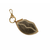 Metallic Lips Case Bag Charm - Gold - NEW