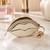 Metallic Lips Case Bag Charm - Gold