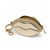 Metallic Lips Case Bag Charm - Gold - NEW