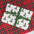 Watercolor Evergreens & Plaid Wrap