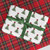 Watercolor Evergreens & Plaid Wrap - NEW
