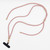 Eva Phone Lanyard & Insert Card - Metallic Pink