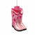 Pink Pony Hat & Boots Glass Ornament