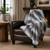 Wearable Throw - Zephyr Gray - Embroidered - NEW