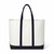 Stono Large Essentials Tote - White/Navy