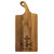 Hook Handle Acacia Paddle Board- Engraved Fish & Cross