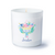 Floral Menorah Candle - Personalized