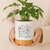 Grow In Grace Ceramic Container & Base - NEW