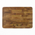 Teak End Grain Rectangular Board- Engraved Diamonds - NEW