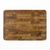 Teak End Grain Rectangular Board- Engraved Baroque - NEW