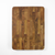 Teak End Grain Rectangular Board-Engraved Star Shalom- NEW