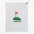 On The Green Microfiber Golf Towel