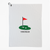 On The Green Microfiber Golf Towel