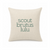 Stacked Names Mini Pillow Cover - Natural