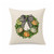 Pumpkin Wreath Mini Pillow Cover - Natural