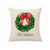 Boxwood Wreath Mini Pillow Cover - Natural