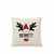 Santa Antlers Mini Pillow Cover - Natural