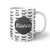 Black Lash Coffee Mug