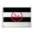BW Modern Stripes Glass Block
