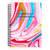 Pink Waves Spiral Notebook