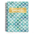 Sea Blue Scales Spiral Notebook